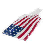 Gescheurde Amerikaanse vlag Snijplank (Hoek)