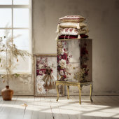 Gescheurde bloemen, Franse chic, rozen & pioen Tissuepapier