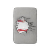 Gescheurde honkbal badmat (Voorkant Verticaal)