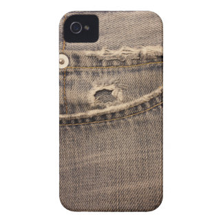 Gescheurde jeans zak iPhone4 Case-Mate ID iPhone Case