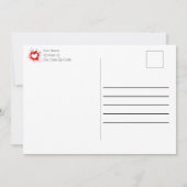 Gescheurde Papier & Verfspatten Valentijnkaart Aankondiging (Achterkant)