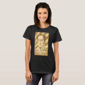 Gescheurde Propagandaposter van Simon Bolivar T-shirt (Voorkant volledig)