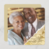 Gescheurde Randen Foto Verjaardagsuitnodiging Kaart (Voorkant / Achterkant)