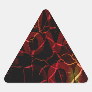 Gescheurde randen, sterk hart: onbreekbare liefde sticker