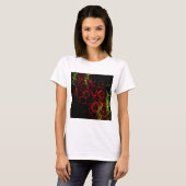 Gescheurde randen, sterk hart: onbreekbare liefde t-shirt (Voorkant volledig)