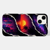 Gescheurde Sky Hidden World esthetische iPhone Cas Case-Mate iPhone Case (Achterkant (horizontaal))