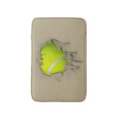 Gescheurde Tennis Badmat (Voorkant Verticaal)
