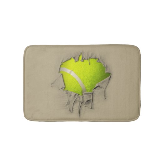 Gescheurde Tennis Badmat (Voorkant)