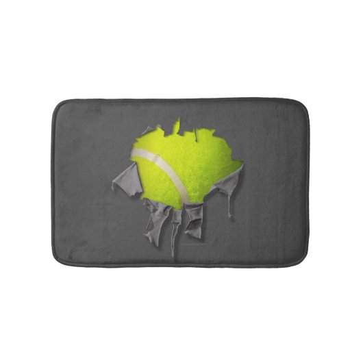 Gescheurde Tennis Badmat (Voorkant)