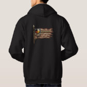 Gescheurde Vlag Hoodie (Achterkant)