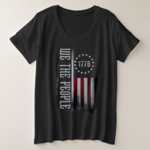 Gescheurde vlag We The People 1776