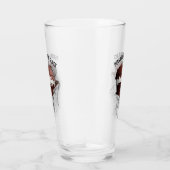 Gescheurde Voetbal (Gepersonaliseerd) Glas (Rechts)