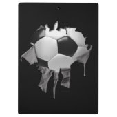 Gescheurde Voetbal Klembord (Achterkant)