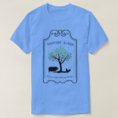 Geschiedenis Acres Blue Tee Shirt (Design voorkant)