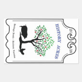 Geschiedenis Acres Logo Stickers (Voorkant)