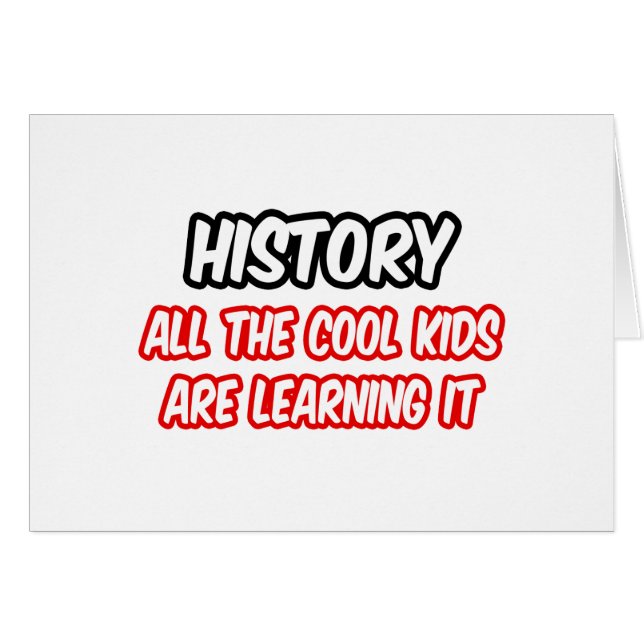 Geschiedenis...Alle Kinderen leren het (Voorkant Horizontaal)