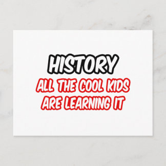 Geschiedenis...Alle Kinderen leren het Briefkaart
