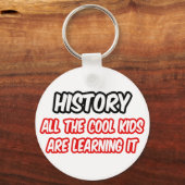 Geschiedenis...Alle Kinderen leren het Sleutelhanger (Voorkant)