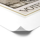 Geschiedenis Amerikaans feminisme 1915 Stemmingen  Poster (Hoek)