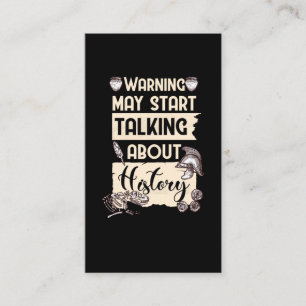 Geschiedenis Bezetting Funny Historian Visitekaartje