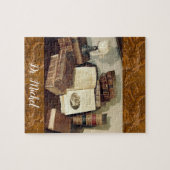 Geschiedenis Boeken Jigzaag Puzzle Legpuzzel (Horizontaal)