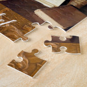 Geschiedenis Boeken Jigzaag Puzzle Legpuzzel (Zijkant)