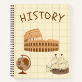 Geschiedenis bruin 🤎📜 notitieboek (Voorkant)