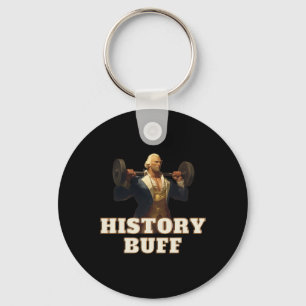 Geschiedenis Buff George Washington 4 juli Gym Wor Sleutelhanger