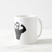 Geschiedenis Buff grappig gezegde Honest Abe Linco Koffiemok (Voorkant rechts)