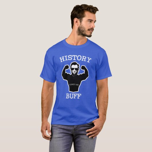 Geschiedenis Buff grappig gezegde Honest Abe Linco T-shirt (Voorkant volledig)