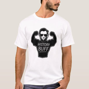 Geschiedenis Buff grappig shirt mannen