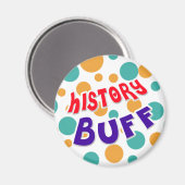 Geschiedenis Buff Magnet (Voorkant / Achterkant)