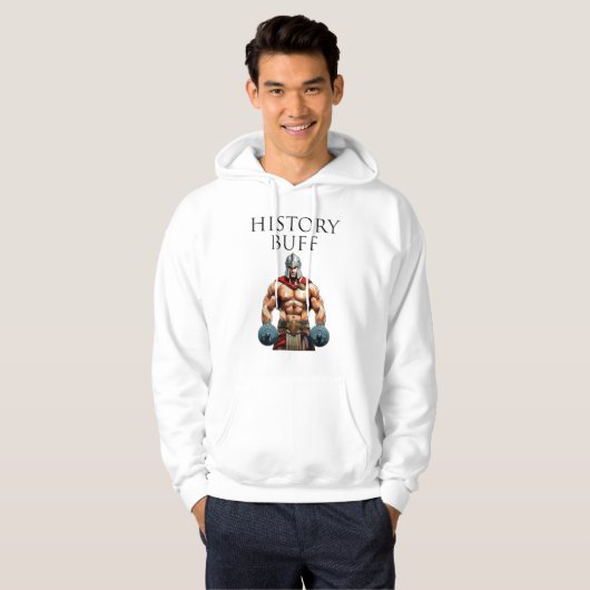 Geschiedenis Buff Roman Centurion Hoodie (Voorkant volledig)