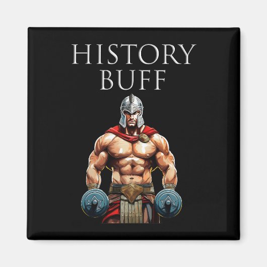 Geschiedenis Buff Roman Centurion Magneet (Voorkant)