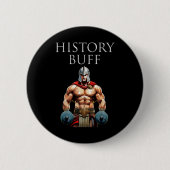 Geschiedenis Buff Roman Centurion Ronde Button 5,7 Cm (Voorkant)