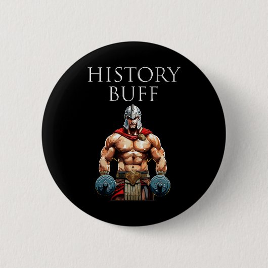 Geschiedenis Buff Roman Centurion Ronde Button 5,7 Cm (Voorkant)