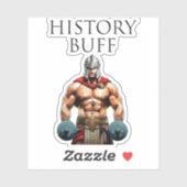 Geschiedenis Buff Roman Centurion Sticker (Vel)
