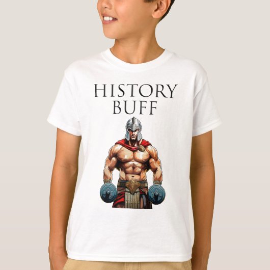 Geschiedenis Buff Roman Centurion T-shirt (Voorkant)
