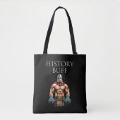 Geschiedenis Buff Roman Centurion Tote Bag (Voorkant)