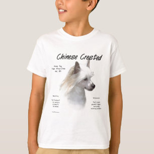 Geschiedenis Chinese Crested (poedervormig) T-shirt