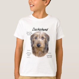 Geschiedenis Dachshund (wirehair) T-shirt