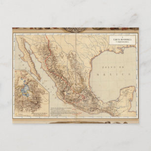 Geschiedenis en architectuur van Mexico Briefkaart