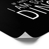 Geschiedenis en dinosaurussen poster (Hoek)