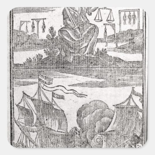 Geschiedenis en levens van de meest beruchte vierkante sticker (Voorkant)