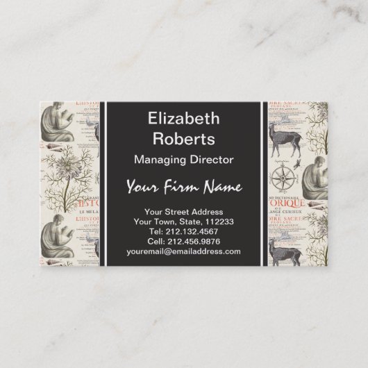 Geschiedenis en wetenschap - Kennis zoeken Visitekaartje (Voorkant)