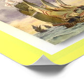 Geschiedenis, Explorers, Vasco da Gama Poster (Hoek)