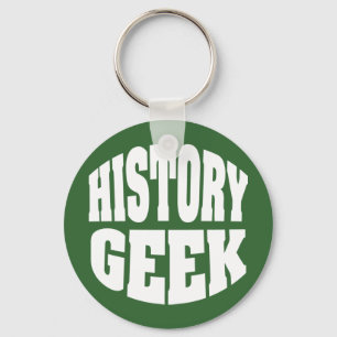 Geschiedenis Geek Funny Sleutelhanger