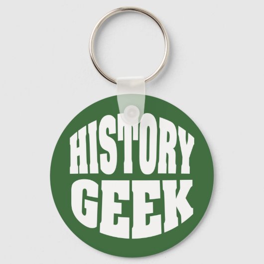 Geschiedenis Geek Funny Sleutelhanger (Voorkant)