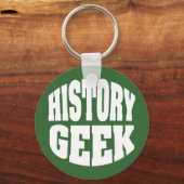 Geschiedenis Geek Funny Sleutelhanger (Voorkant)