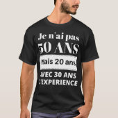 Geschiedenis geschenk 50 jaar t-shirt (Voorkant)